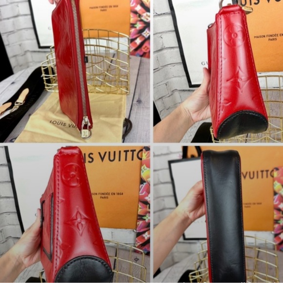 WOW POSHMARK - Authentic Louis Vuitton Red Crossbody FOR Concerts & Festivals - Picture 15 of 16